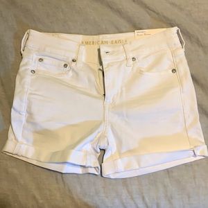 White American Eagle Jean shorts
